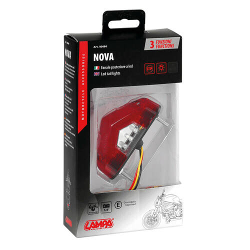90484 Nova, 9 Leds tail light, 12V