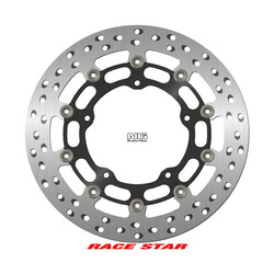 NG TARCZA HAMULCOWA PRZÓD RACE STAR PREMIUM YAMAHA MT-10 '16-'22, R1 / R6 GYTR '20-'22, YZF R1 / R6 '16-'19 (320X132X5MM) (5X8,25MM) PŁYWAJĄCA (ŚRODEK ALUMINIOWY, POLEPSZONE CHŁODZENIE)