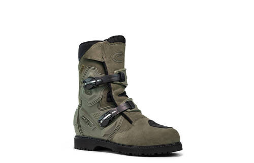 Motorcycle Boots SIDI MID Adventure 2 Gore Military Green