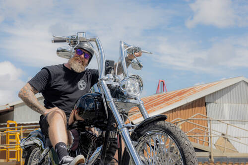 Quad Lock® Motorcycle Handlebar Mount Pro Chrome Large