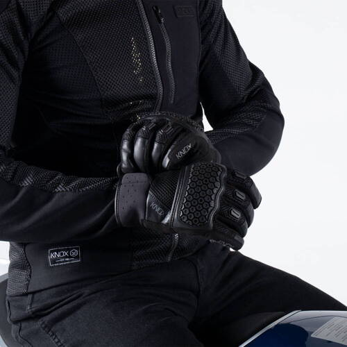 Motorcycle Gloves KNOX Urbane Pro Black