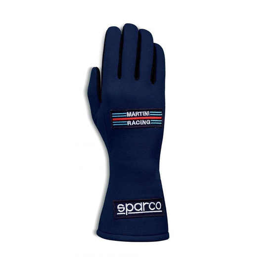 Sparco Racing Rally Race Gloves LAND Martini Racing (FIA Approved) blue