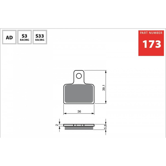 GOLDFREN KLOCKI 173 AD