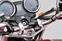 Daytona Zabezpieczenie do Kasku montowane do kierownicy Czarne Ø22,2 / 25,4mm 95206