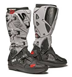Motorcycle Enduro Boots CROSSFIRE 3 SRS black/gray