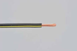 colored wire, AVS0.75, black/yellow, 2m