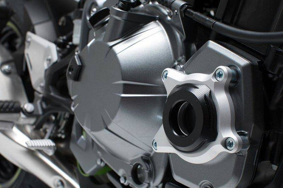 OSŁONA SILNIKA SW-MOTECH KAWASAKI Z900 (16-)/Z900RS (17-), BLACK/SILVER