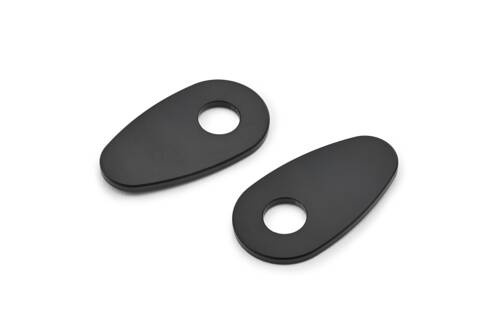 Indicator mount kit 1 pair 2 plates for BMW