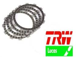 TRW LUCAS CLUTCH PLATES WITH SPACERS DUCATI 748 R / S / SP / SPS 95-07, 900 MONSTER 93-01, 900 SUPERSPORT 91-02, 916 MONOPOSTO / SP / ST4 94-03, 944 ST2 SPORT 97-03, 996 BIPOSTO / MONSTER / ST4S 99-06, 1000 MONSTER / MULTISTRADA / SS SUPERSPORT, ST