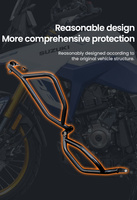 LOBOO Crash Bar do SUZUKI 800DE (2024-) Czarne (10.3.01421.003.11)