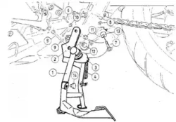 Suzuki DL 1000 V-Strom (2002-2007) center stand