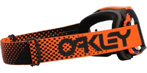 Oakley Goggles Airbrake MX pomarańczowe Clear