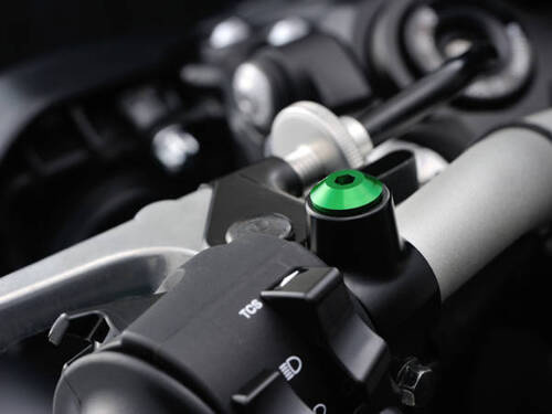 MIRROR PLUG M10-P1.25/RHS GREEN