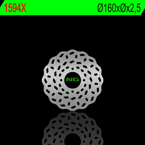 NG TARCZA HAMULCOWA TYŁ BETA EVO 125/200/250/300 09-18 (160X2,5MM) (4X6,0MM) WAVE