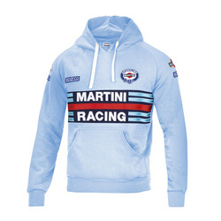 Sparco Martini Racing Hoodie light blue
