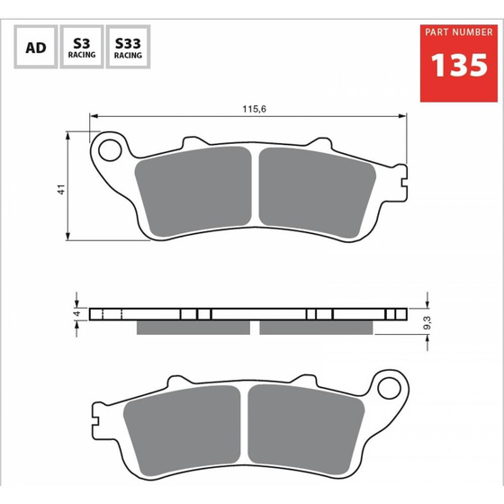 GOLDFREN KLOCKI 135 AD