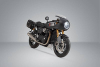 ZESTAW SAKW I STELAŻY LEGEND GEAR BLACK EDITION SW-MOTECH TRIUMPH THRUXTON RS (19-)