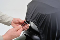 cargo cover, 420X600mm, black, with hook(6)