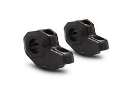 ZESTAW PODWYŻSZAJĄCY KIEROWNICĘ 22MM, PODWYŻSZENIE 30MM, PRZESUNIĘCIE 21MM, BLACK, SW-MOTECH