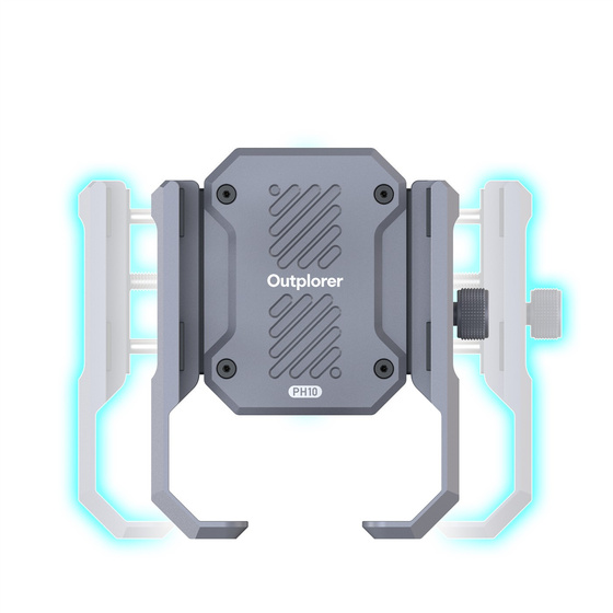 Uchwyt na telefon z amortyzacją powietrzną na kierownicę Outplorer P100-C