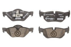 Klocki hamulcowe tuningowe (XTRA), Tył, homologacja na ulicę: Tak, BMW 1 (E81), 1 (E82), 1 (E87), 1 (E88), 3 (E90), 3 (E91), 3 (E92), 3 (E93), X1 (E84) 1.6-3.0 06.04-06.15