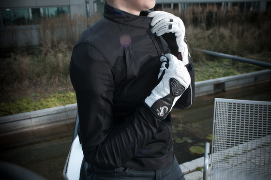 Motorcycle Leather Suit DAINESE AVRO D2 2 PCS 