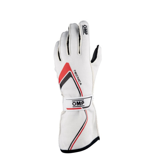 OMP Racing Race & Kart Gloves TECNICA (FIA Approved) IB/772 white