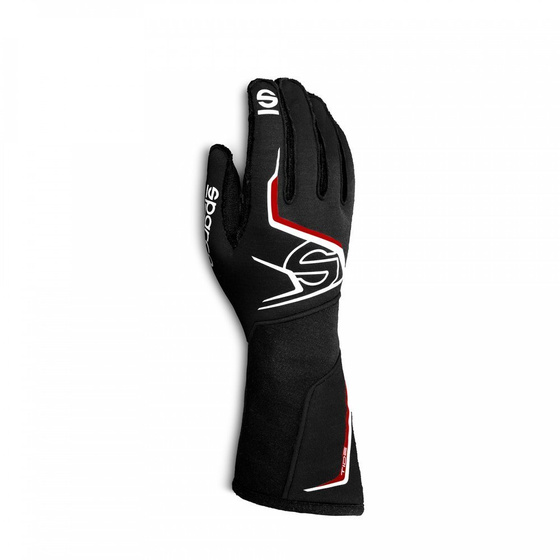 Sparco Racing Rally Race & Kart Gloves TIDE (FIA Approved) black red