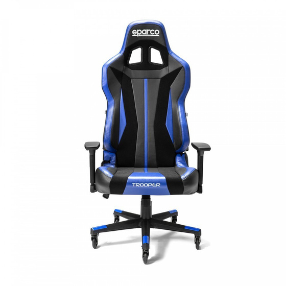 Sparco TROOPER Racing Office Chair black blue