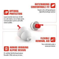 Alpine Hearing Protection Motosafe Race Earplugs