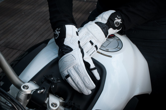 Motorcycle Leather Suit DAINESE AVRO D2 2 PCS 