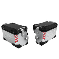 LOBOO PIKE Kufry boczne srebrne 45+38L (10.5.01452.002.21)