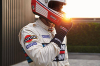 Karting Auto Racing Gloves Sparco Land Classic Martini Racing (FIA)