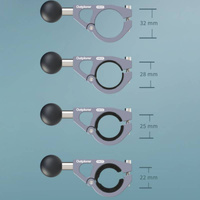 Uchwyt na kierownicę (22/25/28/32 mm) z kulą 1 cal Outplorer HM25