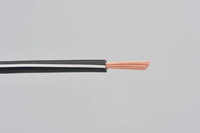 colored wire, AVS0.75, black/white, 2m