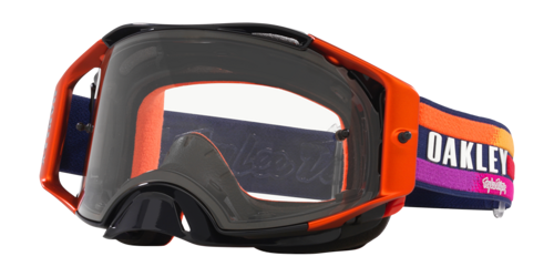 Oakley gogle Airbrake MX TLD Navy Sunrise w Clear