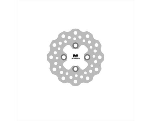 NG TARCZA HAMULCOWA PRZÓD YAMAHA YFM/YFS/YFZ 200/250/350/450/600/660/700 GRIZZLY/RAPTOR/WARRIOR '91-'23 (161X48X3,5MM) (4X10,25MM) WAVE