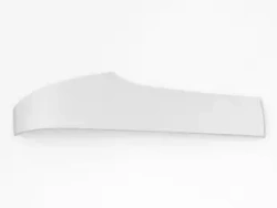 Lakierowany panel do kufra Junior Flash srebrny lewy