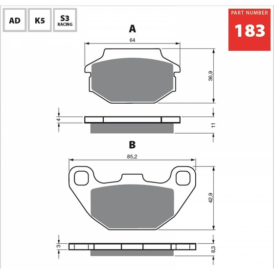 GOLDFREN KLOCKI 183 AD