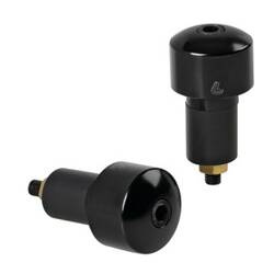 90636 Universal bar ends (2 pcs) - Black 17/23 mm