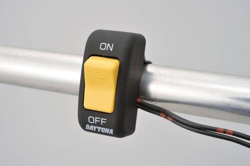 ON/OFF SWITCH, HANDLE CLAMP TYPE, YELLOW