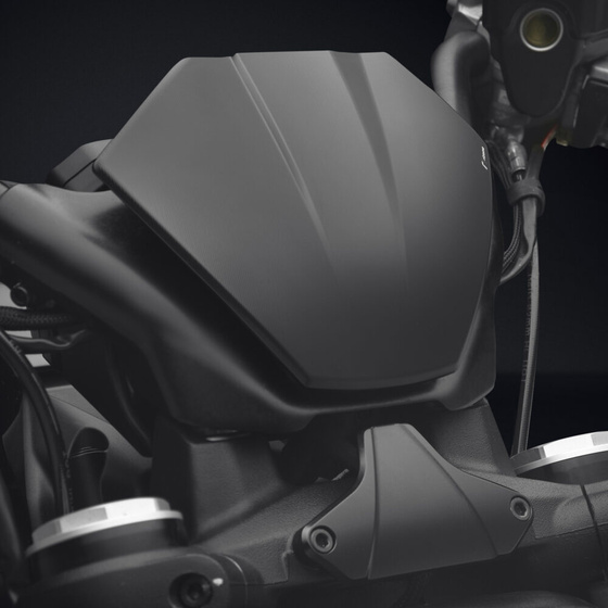 Billet aluminum headlight fairing (with mouting kit)