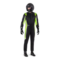 Race Rally Racing Suit Sparco SPRINT (FIA Approved) black fluo green