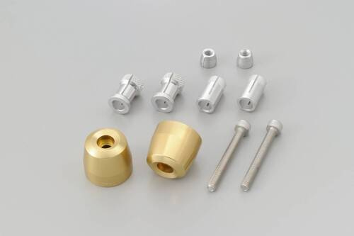 BAR END PINO-3 14-19MM GOLD