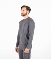 Motorcycle underwear KNOX Max Dual Active LS Top Grey