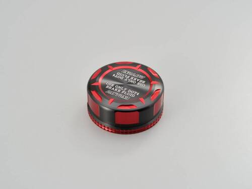 MCL TANK CAP "TKM" RED NISSIN38