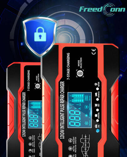 FreedConn prostownik akumulatorowy red RJ-C 121001A