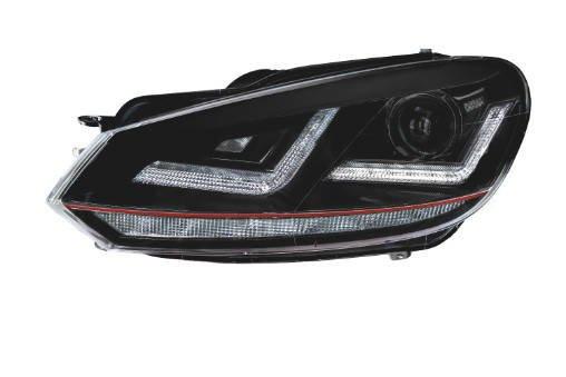 Reflektor L/P (D8S/LED, komplet 2 szt.) VW GOLF VI
