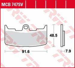 TRW LUCAS ZF KLOCKI HAMULCOWE KH345 SINTER STREET BUELL XB-9R FIREBOLT '02-'07, XB-9S/SX LIGHTNING '03-'10, XB-12S/R/X/TT FIREBOLT/LIGHTNING '04-'08, XB-12X ULYSSES '06-'10 PRZÓD