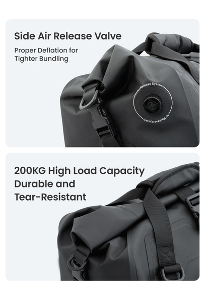 LOBOO PVC Torba szara 20L (10.4.01045.001.11)